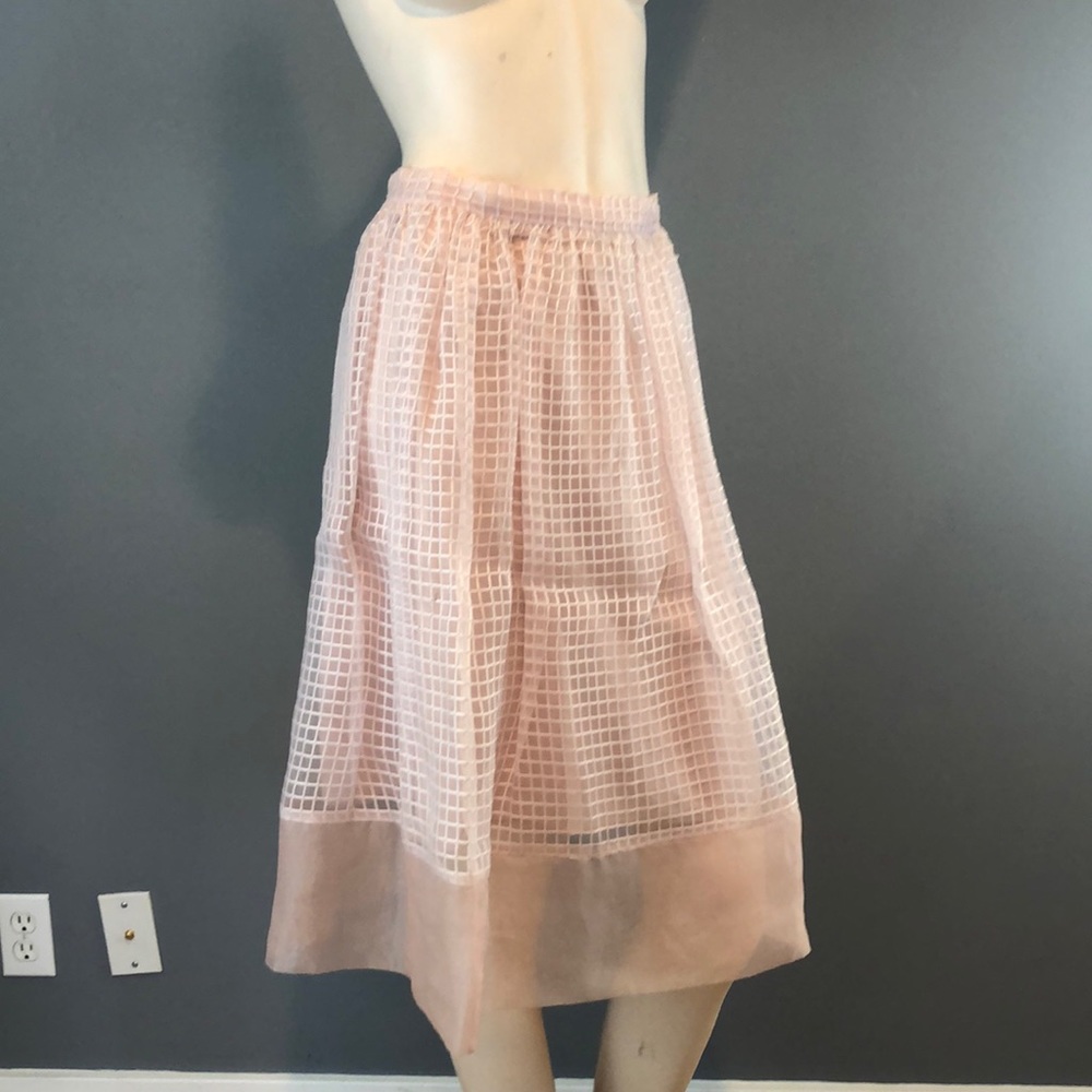 NWT Elizabeth and James Blush Pink Full Skirt SZ 6 - Picture 3 of 14